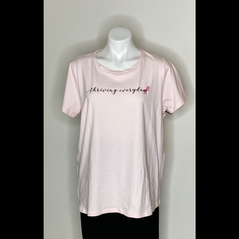 Dress barn T-Shirt DbSunday Size L Color Pink